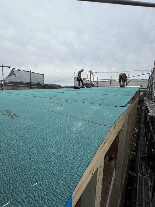 男山松里Ｍ様邸棟上げ29