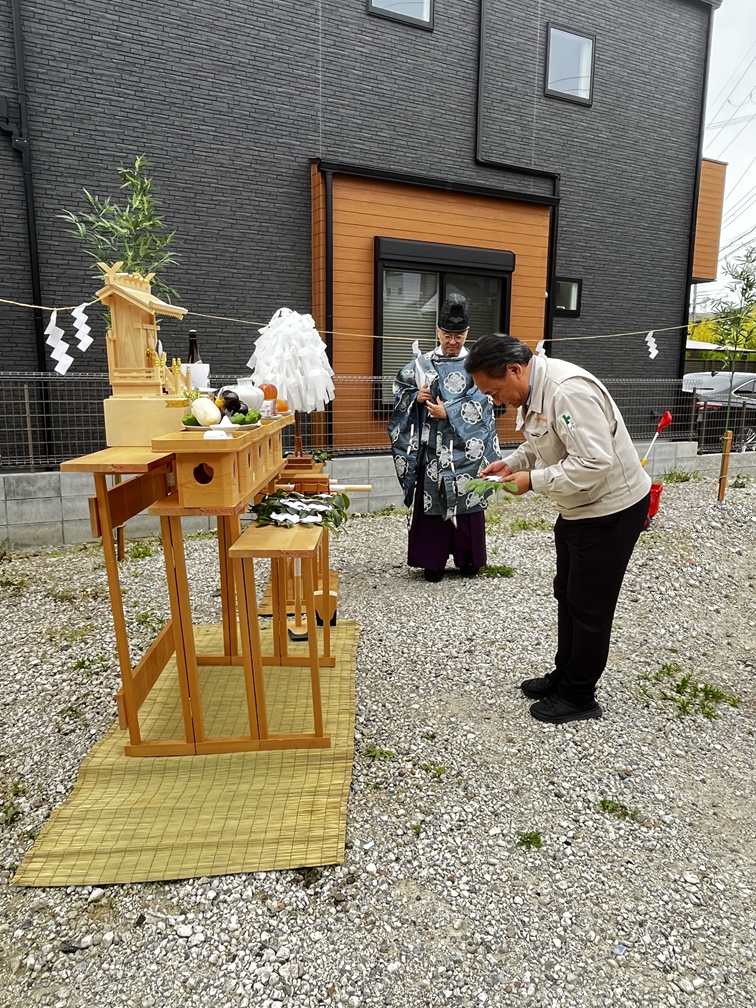 F様邸　地鎮祭15