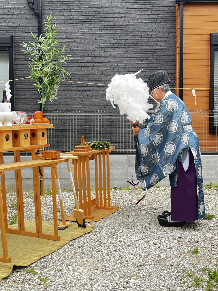 F様邸　地鎮祭2