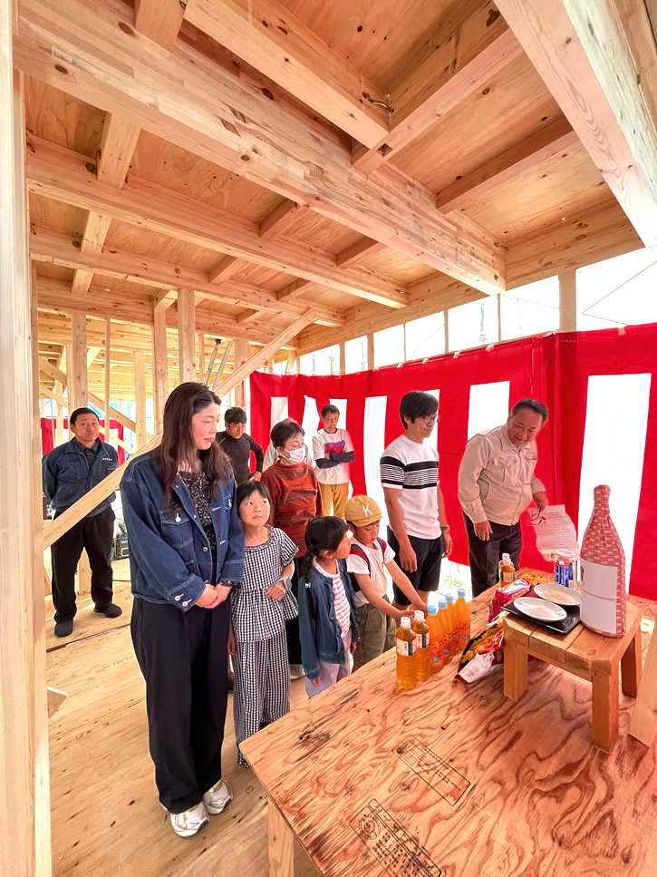 香里ケ丘8丁目　上棟式3