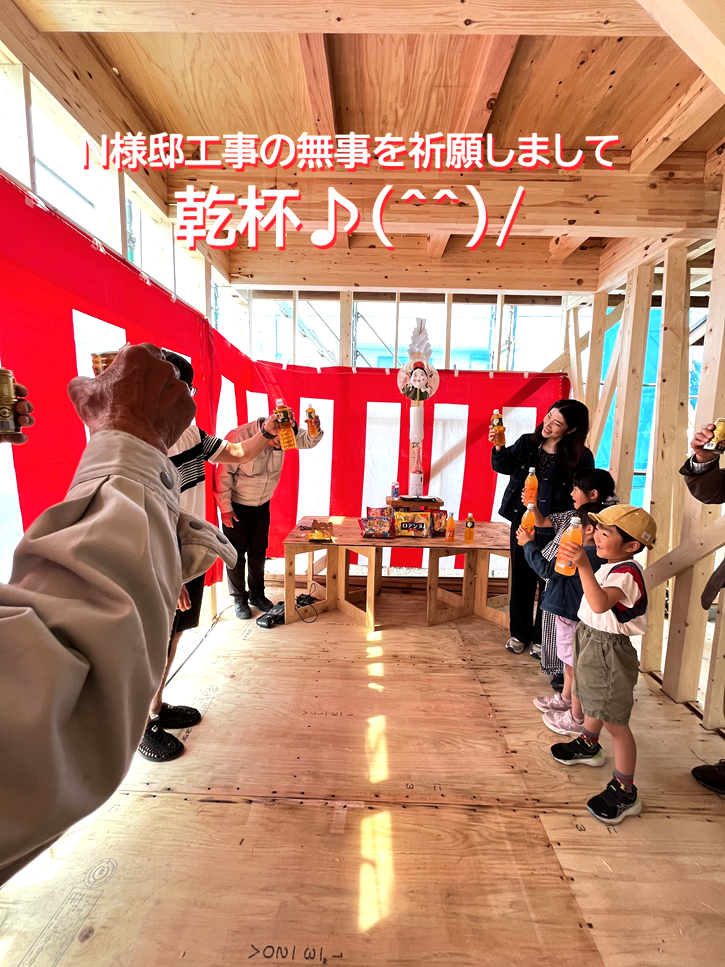 香里ケ丘8丁目　上棟式5