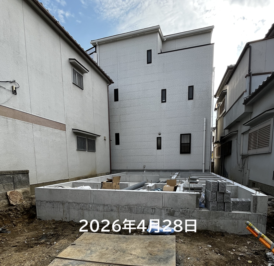 交野市注文住宅Y様邸基礎4
