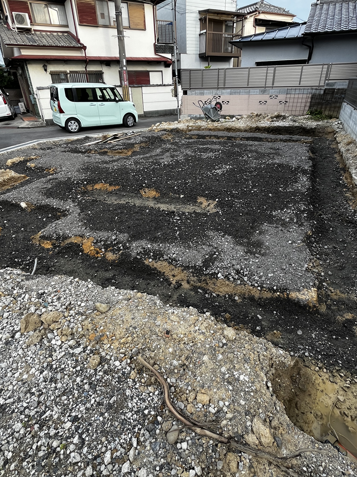 注文住宅F様邸の基礎工事2