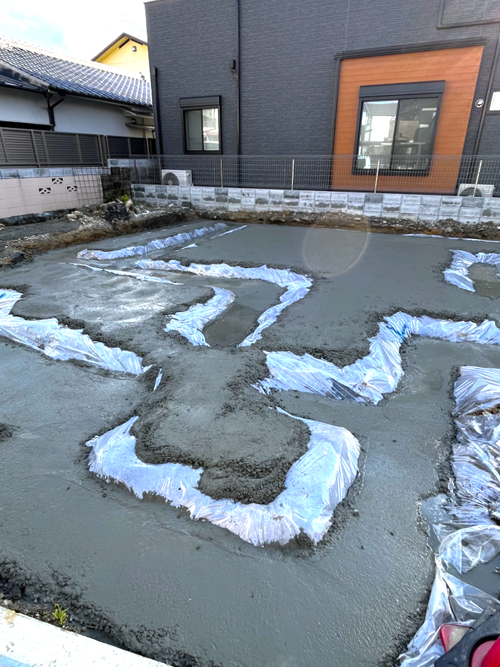 枚方市注文住宅F様邸基礎工事2