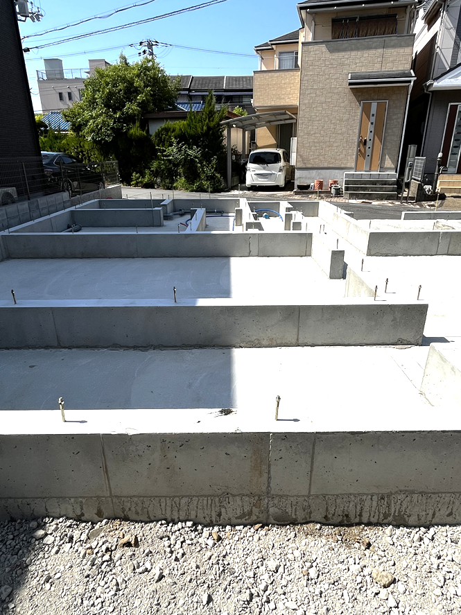 枚方市 F様邸の基礎工事3
