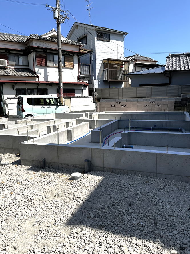 枚方市 F様邸の基礎工事6