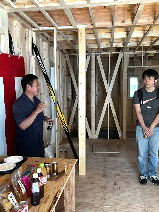 枚方市 注文住宅 F様邸上棟式10