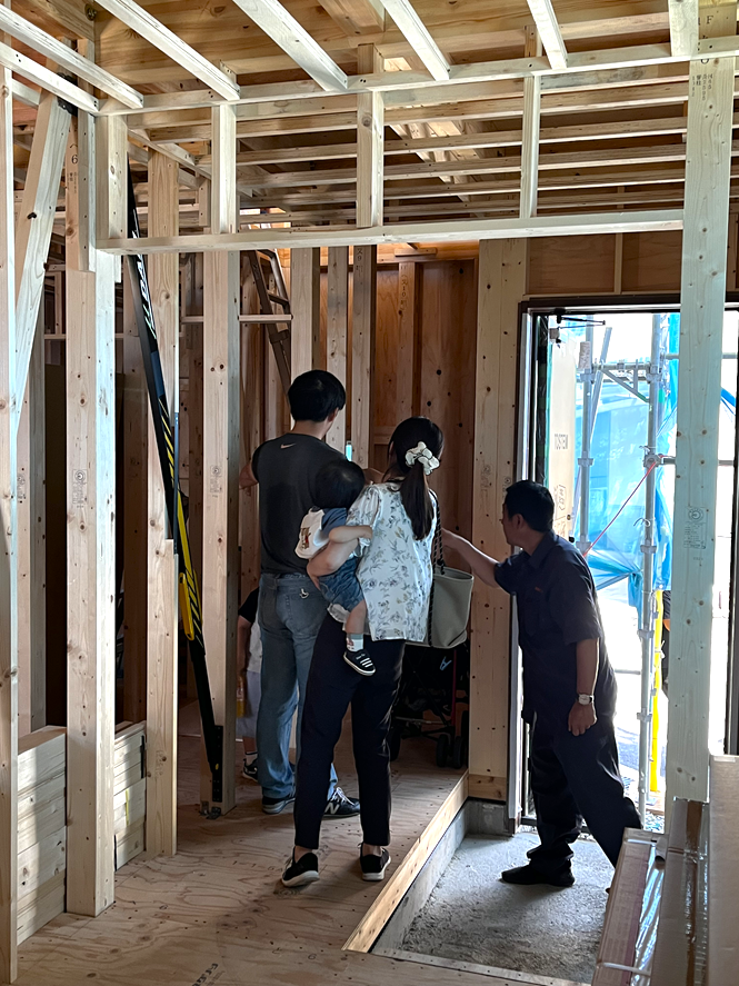 枚方市 注文住宅 F様邸上棟式20