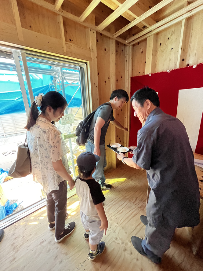 枚方市 注文住宅 F様邸上棟式6