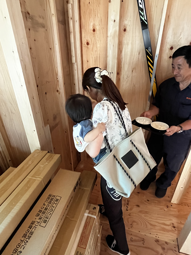 枚方市 注文住宅 F様邸上棟式9