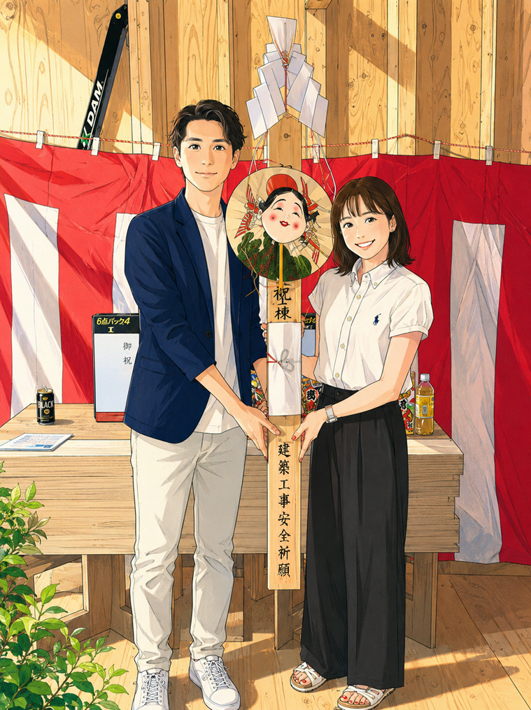 上棟式S様