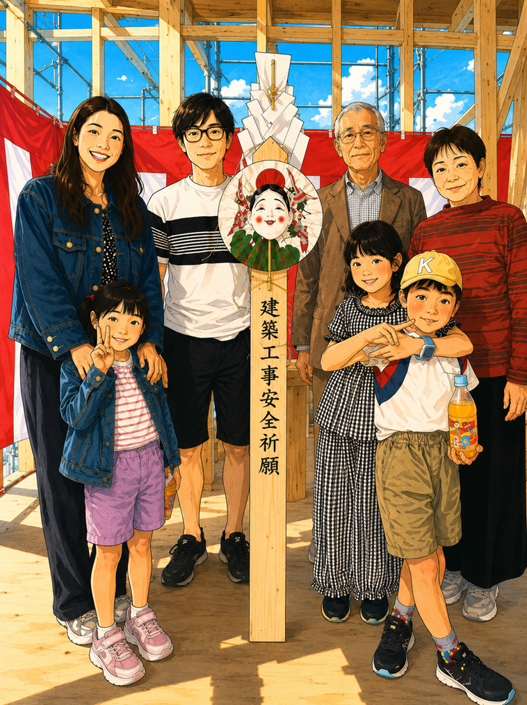 上棟式N様