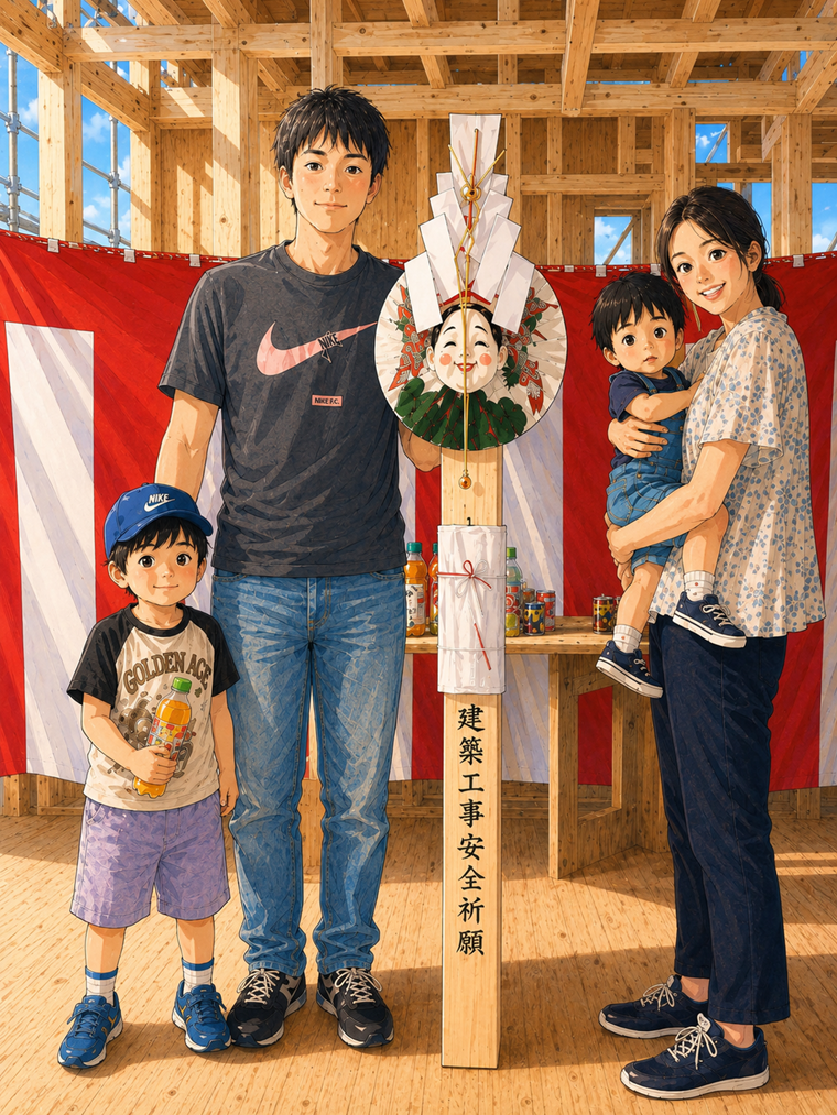上棟式F様