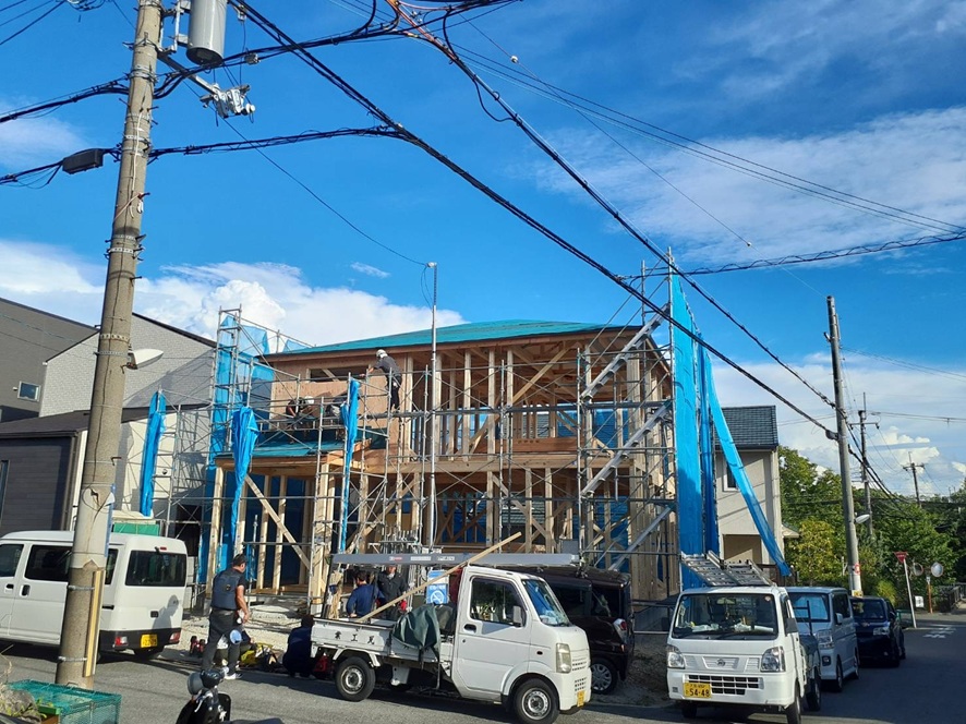 棟上げ工事18