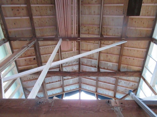 耐震補強工事 構造見学会