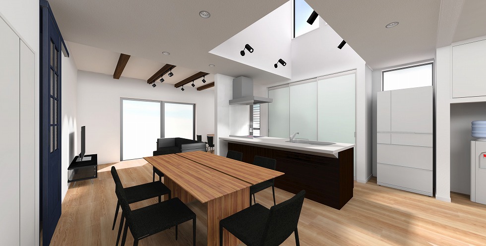 奈村工務店　壁紙　パース