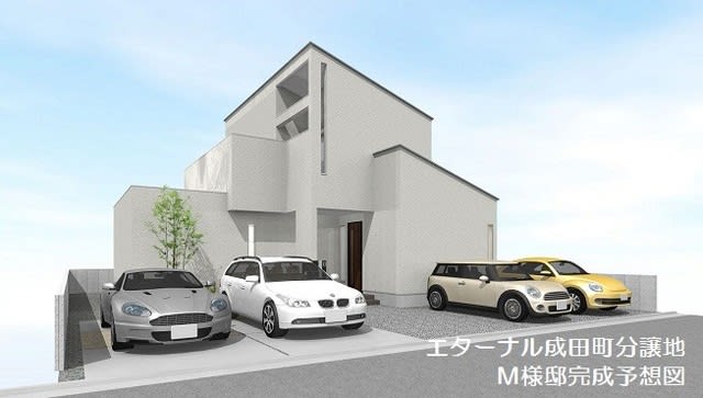 注文住宅　成田　打ち合わせ　予想図