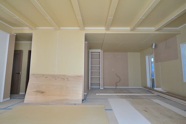 注文住宅　郡津　工事状況