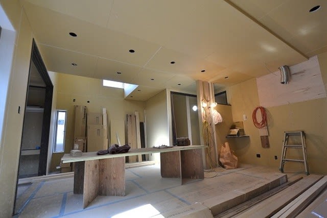 自由設計　星丘　工事状況