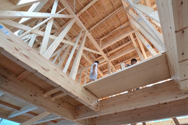 奈村工務店　上棟式