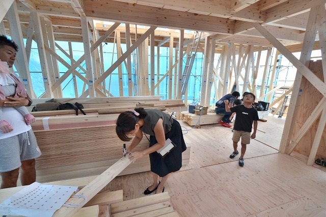 奈村工務店　上棟式