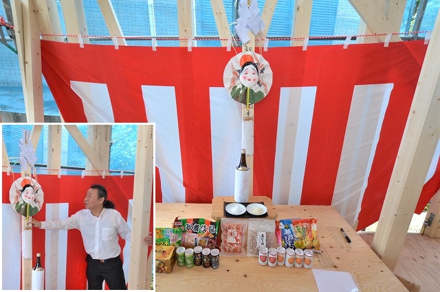 奈村工務店　上棟式