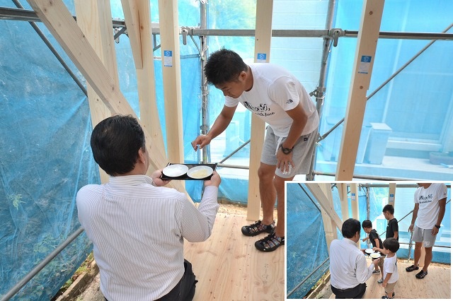 奈村工務店　上棟式