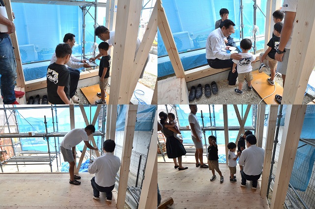 奈村工務店　上棟式