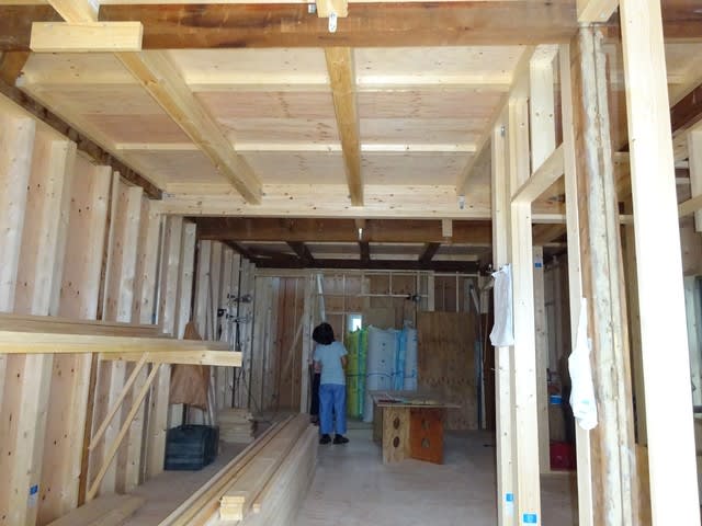 耐震補強工事　構造見学会　伊加賀寿町