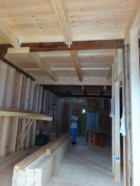 耐震補強工事　構造見学会　伊加賀寿町