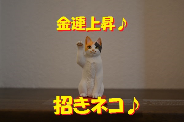 招き猫　金運上昇　モデルハウス　宮之阪