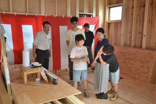 奈村工務店 上棟式