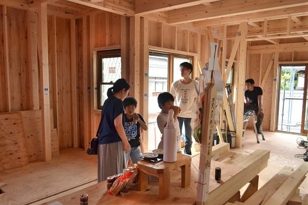 奈村工務店　上棟式