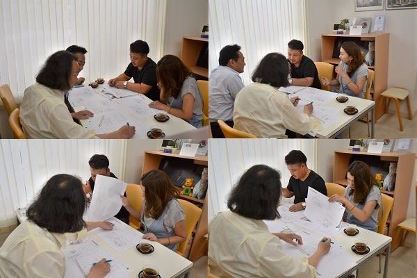 自由設計　星丘分譲地　打ち合わせ