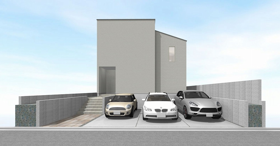 高宮あさひ丘　外観パース