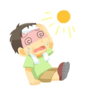 セミの鳴き声と熱中症